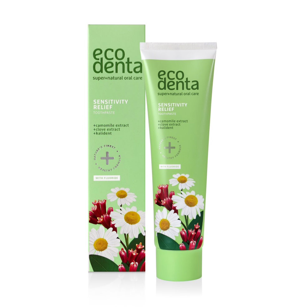 Зубна паста для чутливих зубів Ecodenta Toothpaste for Sensitive Teeth, 100 мл